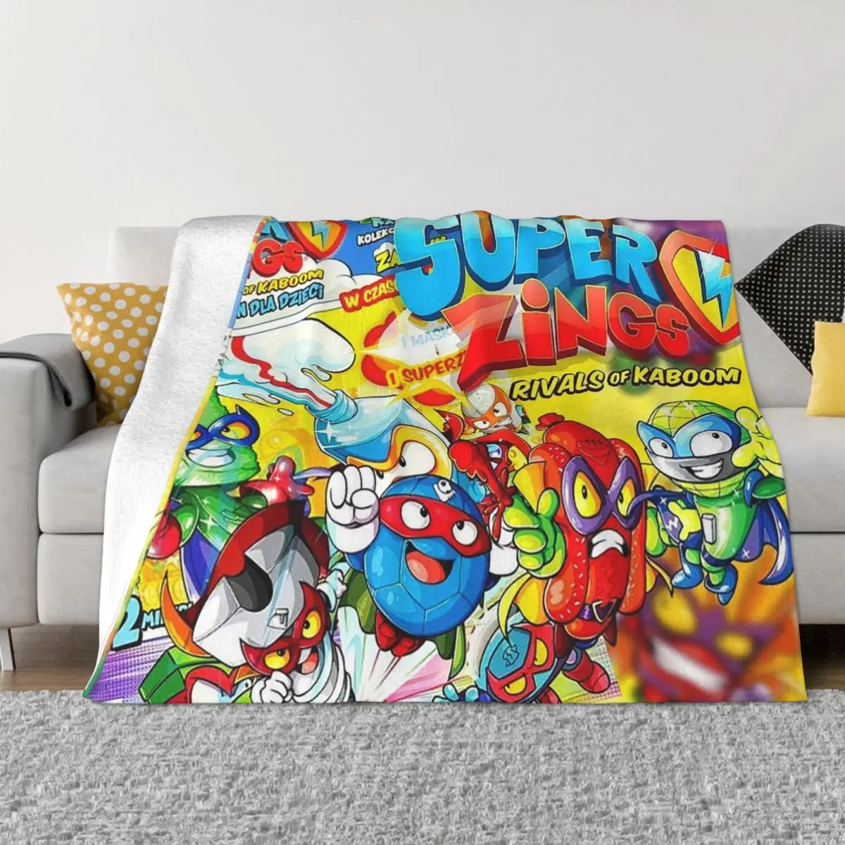 Игровое одеяло Super Zings, чехол для дивана, флисовый принт, коллаж, подарки для детей и взрослых, мультяшное теплое покрывало для кровати, уличное одеяло
Игровое одеяло Super Zings, чехол для дивана, флисовый принт, коллаж, подарки для детей и взрослых, мультяшное теплое покрывало для кровати, уличное одеяло