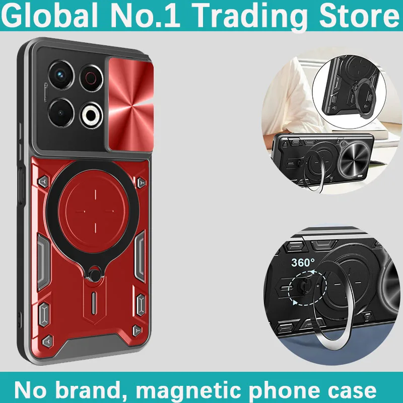 For Tecno Spark 30 Pro/Pova 6 Neo Lens slide cover plastic hard shell rotating magnetic ring holder phone case protective cover
For Tecno Spark 30 Pro/Pova 6 Neo Lens slide cover plastic hard shell rotating magnetic ring holder phone case protective cover