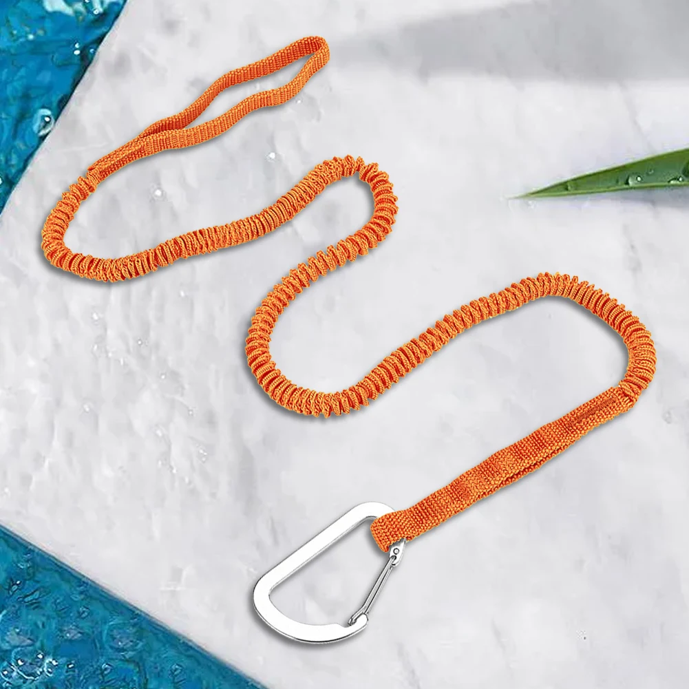 Kayak Paddle Leash Adjustable Elastic Kayak Paddle Rope Stretchable Coiled Lanyard Leash for Canoing Fishing Boating
Kayak Paddle Leash Adjustable Elastic Kayak Paddle Rope Stretchable Coiled Lanyard Leash for Canoing Fishing Boating
