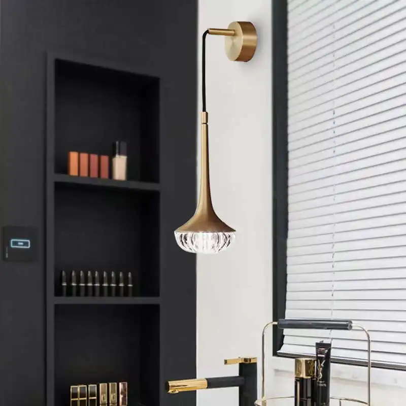Mordern Golden Luxery Iorn LED Wall Light Sconce Lamp For Bedroom Living Room Office Indoor Home Decorative Fixture
Mordern Golden Luxery Iorn LED Wall Light Sconce Lamp For Bedroom Living Room Office Indoor Home Decorative Fixture