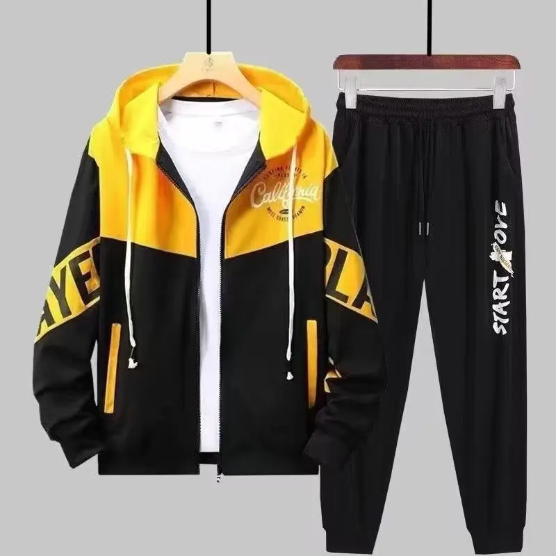 Hoodie and Sweatshirt Set for Men and Teenagers, Autumn and Winter Trendy Casual Baseball Jacket, Student Sports Two-Piece Set
Hoodie and Sweatshirt Set for Men and Teenagers, Autumn and Winter Trendy Casual Baseball Jacket, Student Sports Two-Piece Set