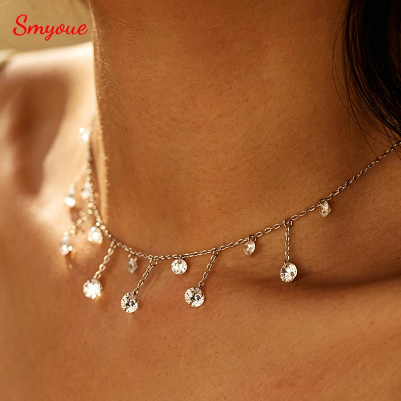 Smyoue 100% Real S925 Sterling Silver Pendant Girls 5A Zircon Stackable Wedding Necklace for Women Fine Jewelry Wholesale Chain
Smyoue 100% Real S925 Sterling Silver Pendant Girls 5A Zircon Stackable Wedding Necklace for Women Fine Jewelry Wholesale Chain
