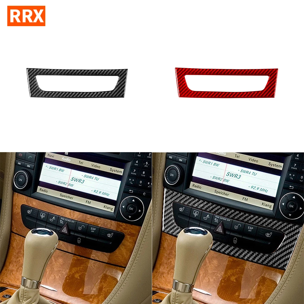 For Mercedes-Benz CLS C219 2004-2009 Car Central Control Heating Button Panel Frame Carbon Fiber Sticker Trim Interior Accessory
For Mercedes-Benz CLS C219 2004-2009 Car Central Control Heating Button Panel Frame Carbon Fiber Sticker Trim Interior Accessory