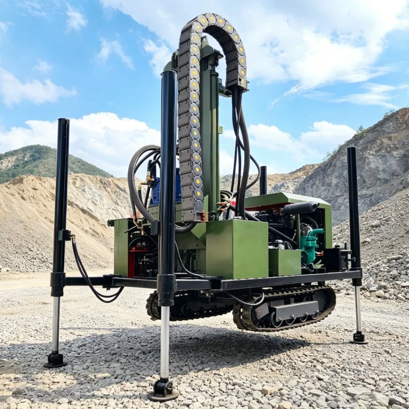 Customized High-quality borehole well drilling machine, best-selling water well drilling machine, new small drilling equipment
Customized High-quality borehole well drilling machine, best-selling water well drilling machine, new small drilling equipment
