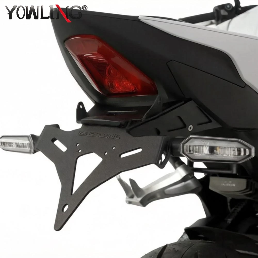 Motorcycle Led Licence Plate Holder Number Plate Frame Holder Bracket Adjustable FOR HODNA CB650R / CBR650R 2019-2024-2025-2026
Motorcycle Led Licence Plate Holder Number Plate Frame Holder Bracket Adjustable FOR HODNA CB650R / CBR650R 2019-2024-2025-2026