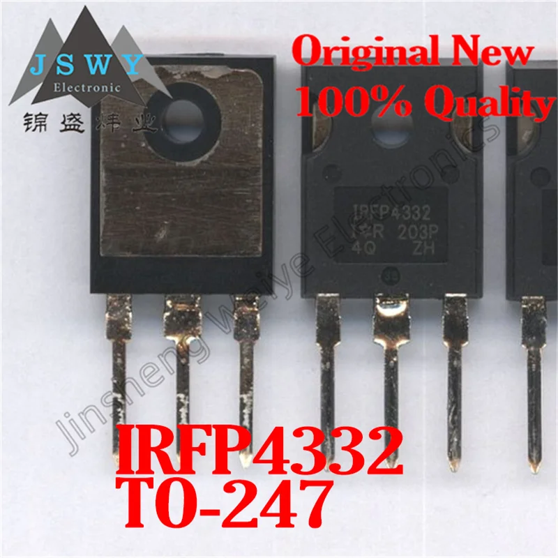 (5-20 pieces) IRFP4332 TO-247 250V 120A/MOS tube field effect tube/new original stock/fast delivery
(5-20 pieces) IRFP4332 TO-247 250V 120A/MOS tube field effect tube/new original stock/fast delivery