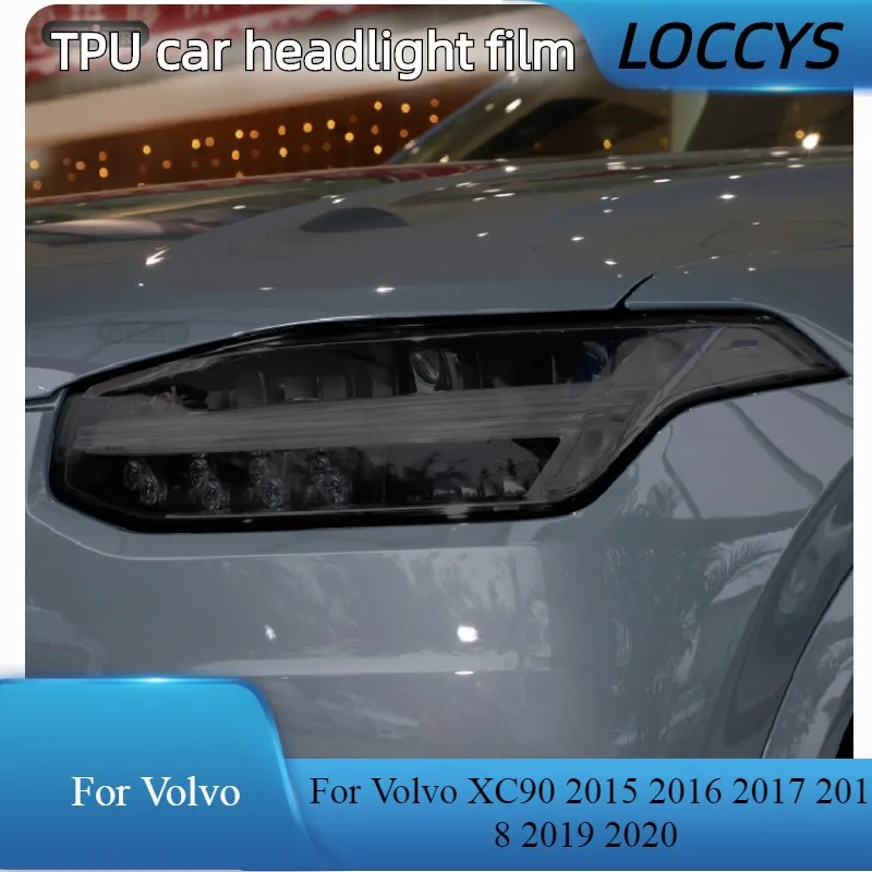 Для Volvo XC90 2015, 2016, 2017, 2018, 2019, 2020, защитная затеняющая пленка для головки автомобиля, дымчато-черная прозрачная фотонаклейка
Для Volvo XC90 2015, 2016, 2017, 2018, 2019, 2020, защитная затеняющая пленка для головки автомобиля, дымчато-черная прозрачная фотонаклейка