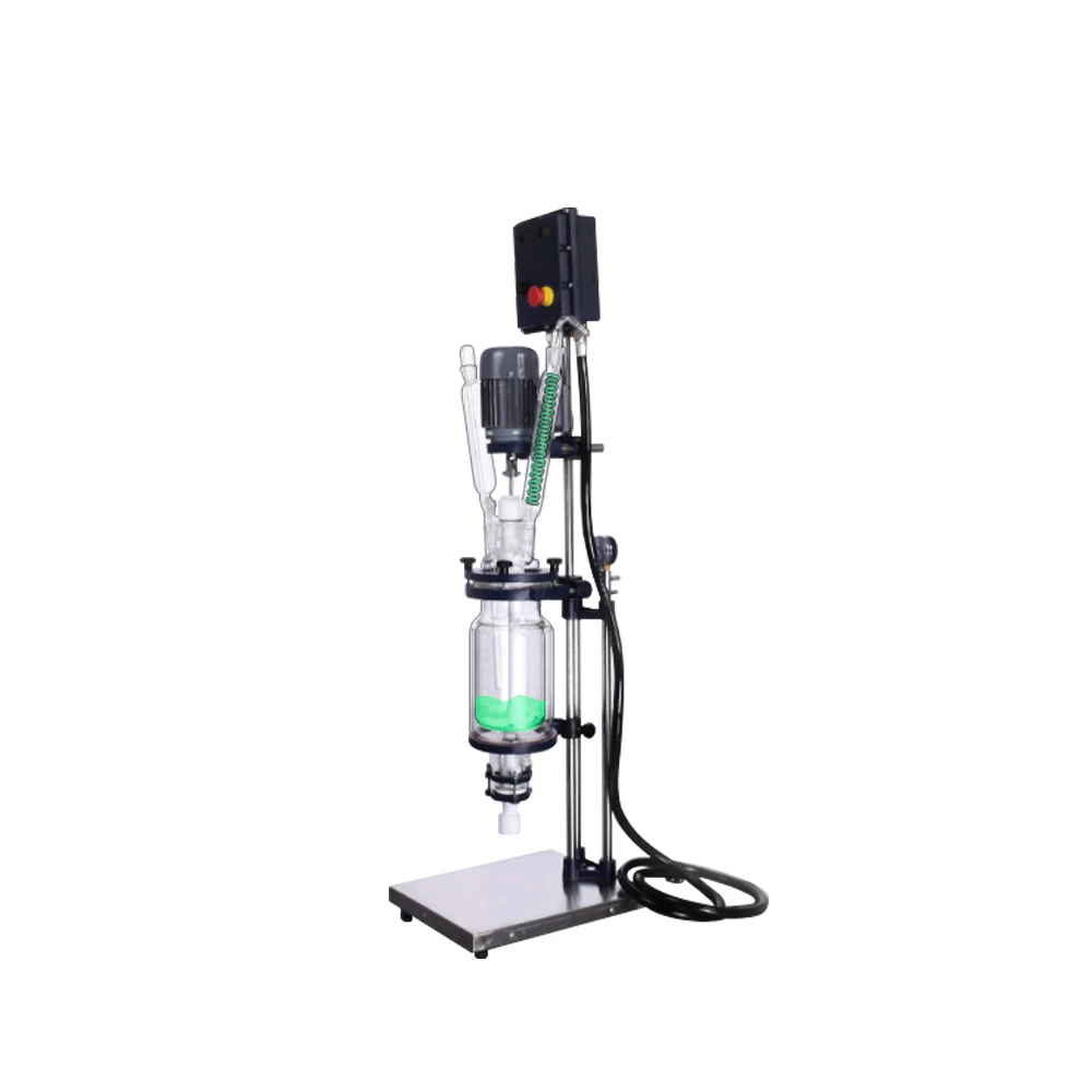 Factory Direct Customized Price Chemical Extraction Jacketed Glass Reactor 1-5L for Laboratory Reactions
Factory Direct Customized Price Chemical Extraction Jacketed Glass Reactor 1-5L for Laboratory Reactions