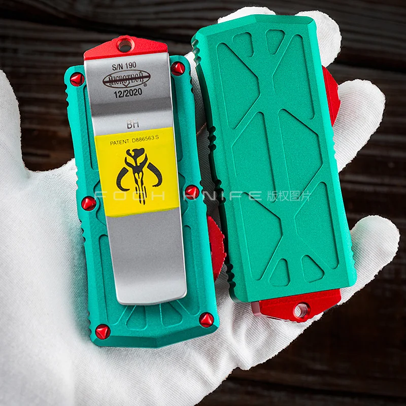FOOHKNIFE VERSION EXOCET BOUNTY HUNTER MINI MICRO OTF TECH, тактическое снаряжение D2, стальная рукоятка, инструменты для повседневного использования, расческа
FOOHKNIFE VERSION EXOCET BOUNTY HUNTER MINI MICRO OTF TECH, тактическое снаряжение D2, стальная рукоятка, инструменты для повседневного использования, расческа
