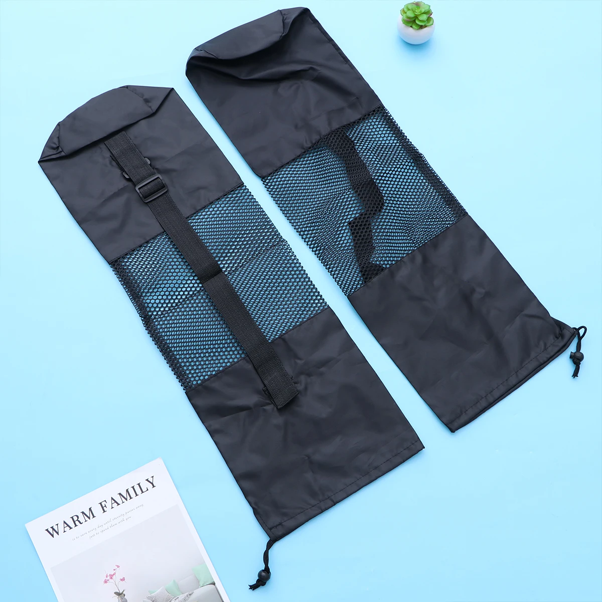 2 PCS Yoga Mat Storage Bag Carrying Gym Sports Backpack Carrier Bags Strap Transport
2 PCS Yoga Mat Storage Bag Carrying Gym Sports Backpack Carrier Bags Strap Transport