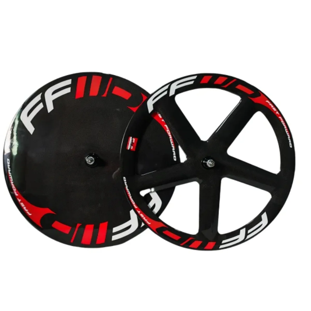 700C Front 5 Spokes Rear Disc Wheels Carbon Road/Track/Fixed Gear Bike Wheelset 3K Glossy TT Bicycle Wheel Disc/Rim Brack
700C Front 5 Spokes Rear Disc Wheels Carbon Road/Track/Fixed Gear Bike Wheelset 3K Glossy TT Bicycle Wheel Disc/Rim Brack