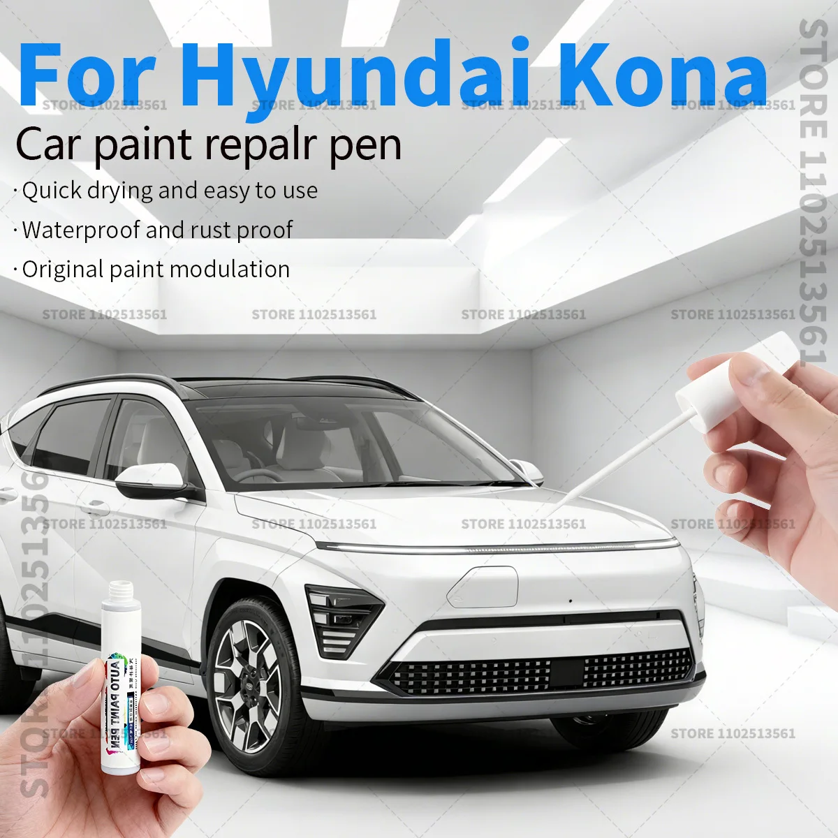 Карандаш для ремонта краски, средство для удаления царапин, аксессуары для авто DIY для Hyundai Kona 2017-2025 OS SX2, черный, белый, синий, серый, красный, розовый
Карандаш для ремонта краски, средство для удаления царапин, аксессуары для авто DIY для Hyundai Kona 2017-2025 OS SX2, черный, белый, синий, серый, красный, розовый