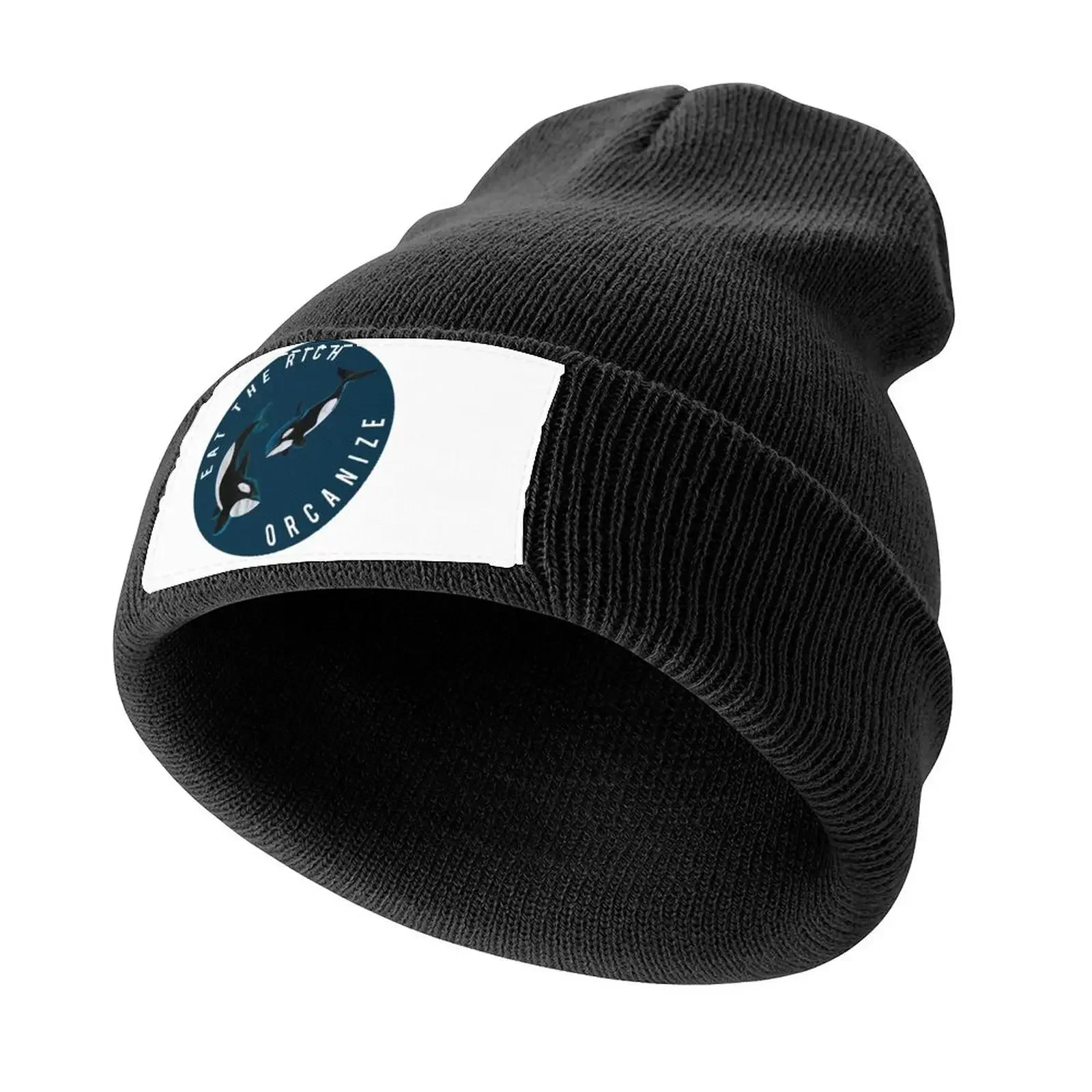 EAT THE RICH - ORCANIZE symbol, two painted or orcas Knitted Cap Golf Wear Visor For Women 2025 Men's
EAT THE RICH - ORCANIZE symbol, two painted or orcas Knitted Cap Golf Wear Visor For Women 2025 Men's