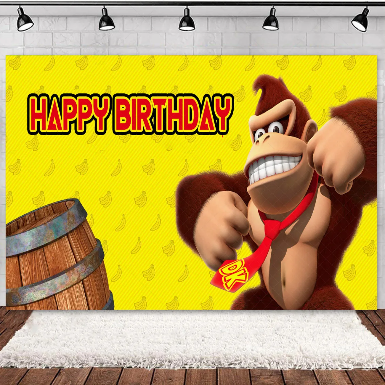 Anime Donkey Kong Backdrop Game Party Decorations Cartoon Orangutan Country Photography Background Children Kids Gifts Boy Favor
Anime Donkey Kong Backdrop Game Party Decorations Cartoon Orangutan Country Photography Background Children Kids Gifts Boy Favor