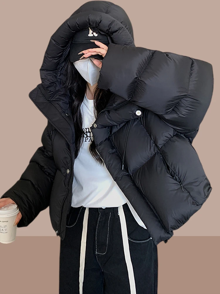 Women's Fashion Short Thickened Cotton Jacket Autumn Winter Coat Warm Flannel Inserted Stylish Trendy Brand Xiangduo Su5011
Women's Fashion Short Thickened Cotton Jacket Autumn Winter Coat Warm Flannel Inserted Stylish Trendy Brand Xiangduo Su5011