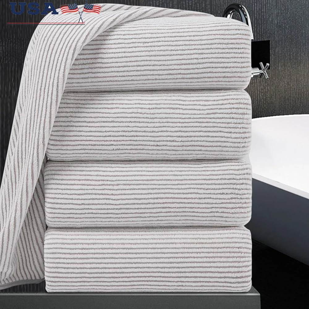 Oversized Bath Towel Set Ultra Soft Microfiber Highly Absorbent Fluffy Luxury Bathroom Towels Lightweight Durable Quick Drying
Oversized Bath Towel Set Ultra Soft Microfiber Highly Absorbent Fluffy Luxury Bathroom Towels Lightweight Durable Quick Drying