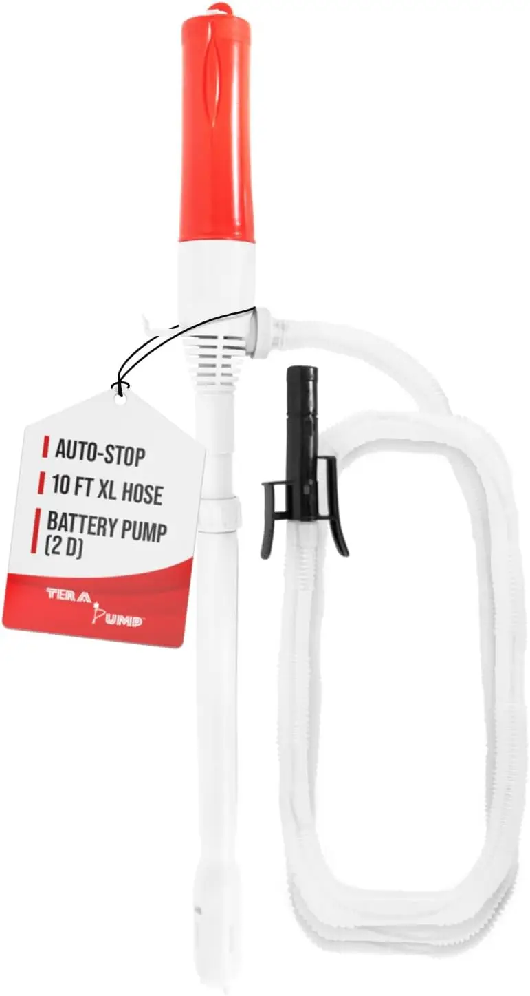 Мощный насос для перекачки топлива с автоматической остановкой, производительность 2,2 галлона в минуту, шланг 10 футов для бензина и дизельного топлива
Мощный насос для перекачки топлива с автоматической остановкой, производительность 2,2 галлона в минуту, шланг 10 футов для бензина и дизельного топлива