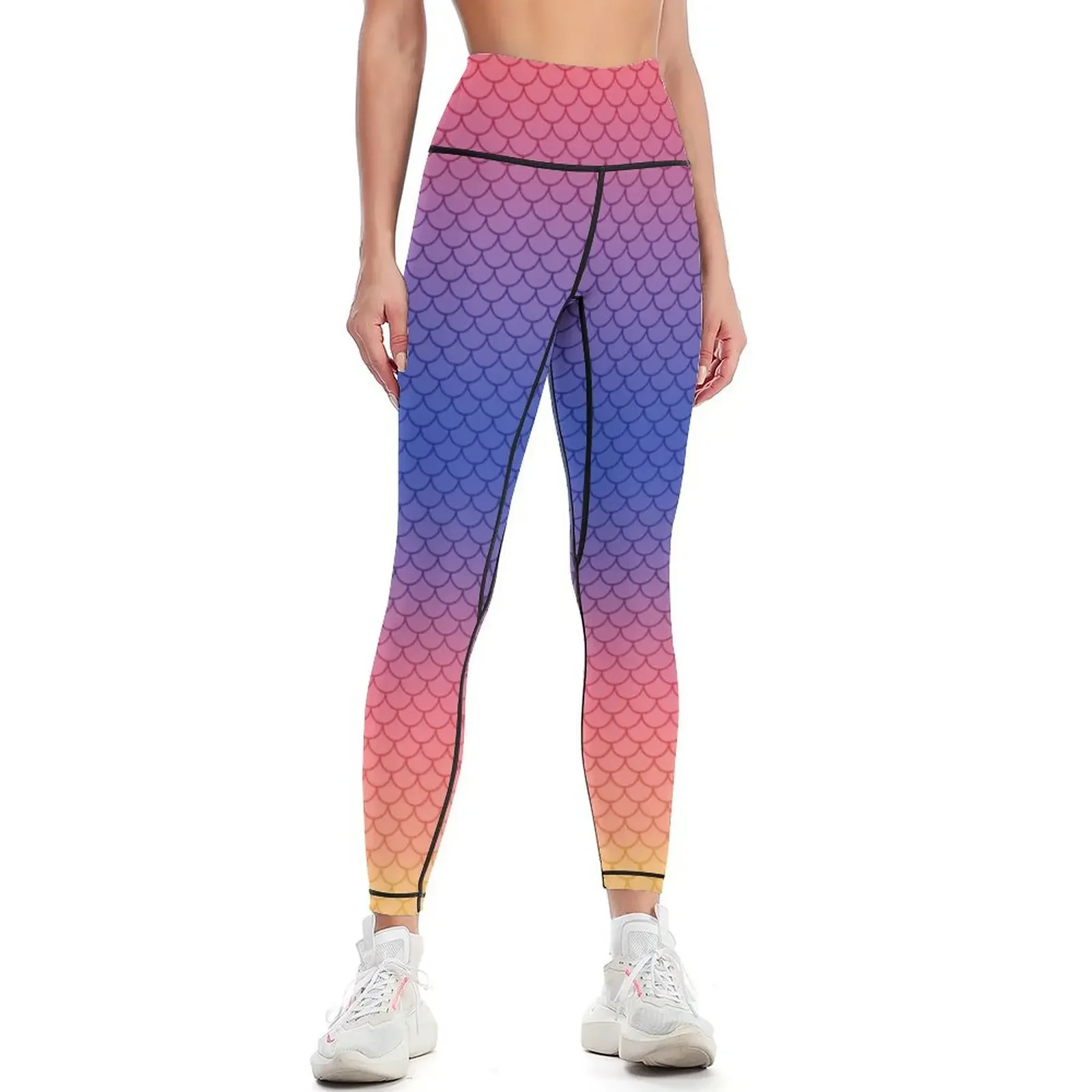 Mermaid Scales Warm Pastel Gradient Leggings legging push up Sports female Women sports Womens Leggings
Mermaid Scales Warm Pastel Gradient Leggings legging push up Sports female Women sports Womens Leggings