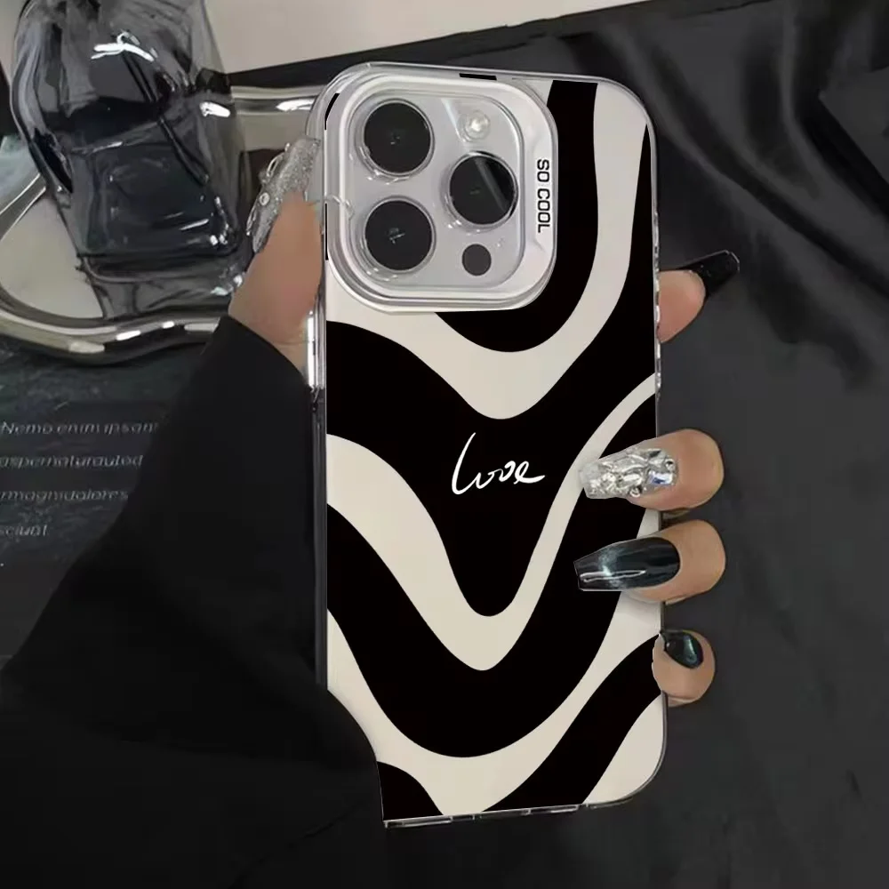 Luxury Shockproof Case Fundas For iPhone 16 Pro Max 15 14 13 12 11 Pro Max 15 Plus Cover Shockproof Silicone Stripe Soft Cover
Luxury Shockproof Case Fundas For iPhone 16 Pro Max 15 14 13 12 11 Pro Max 15 Plus Cover Shockproof Silicone Stripe Soft Cover