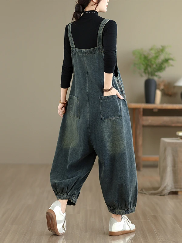 Антивозрастные свободные женские джинсовые комбинезоны, девятисекционные широкие брюки-фонарики, утягивающие мясо, осенние повседневные хлопковые джинсы
Антивозрастные свободные женские джинсовые комбинезоны, девятисекционные широкие брюки-фонарики, утягивающие мясо, осенние повседневные хлопковые джинсы