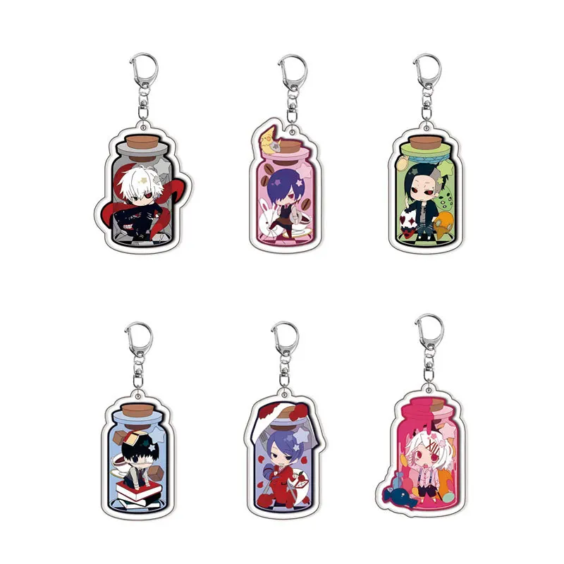 Kaneki Ken Tokyo goul bottle style chaveiro cute keychain
Kaneki Ken Tokyo goul bottle style chaveiro cute keychain