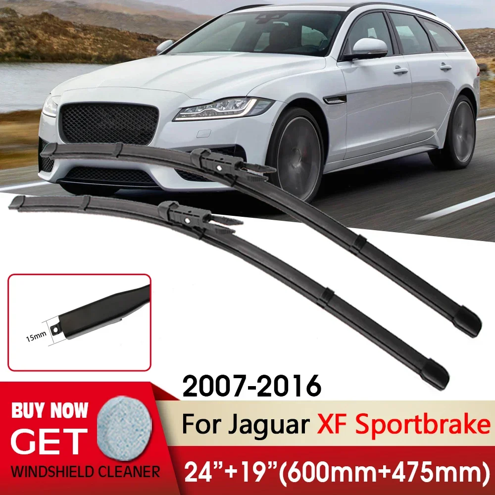 Car Wiper Front Wiper Blade 24"+19" For Jaguar XF Sportbrake 2007-2016 Fit Pinch Tab Arm Windscreen Wipers Auto Accessories
Car Wiper Front Wiper Blade 24"+19" For Jaguar XF Sportbrake 2007-2016 Fit Pinch Tab Arm Windscreen Wipers Auto Accessories