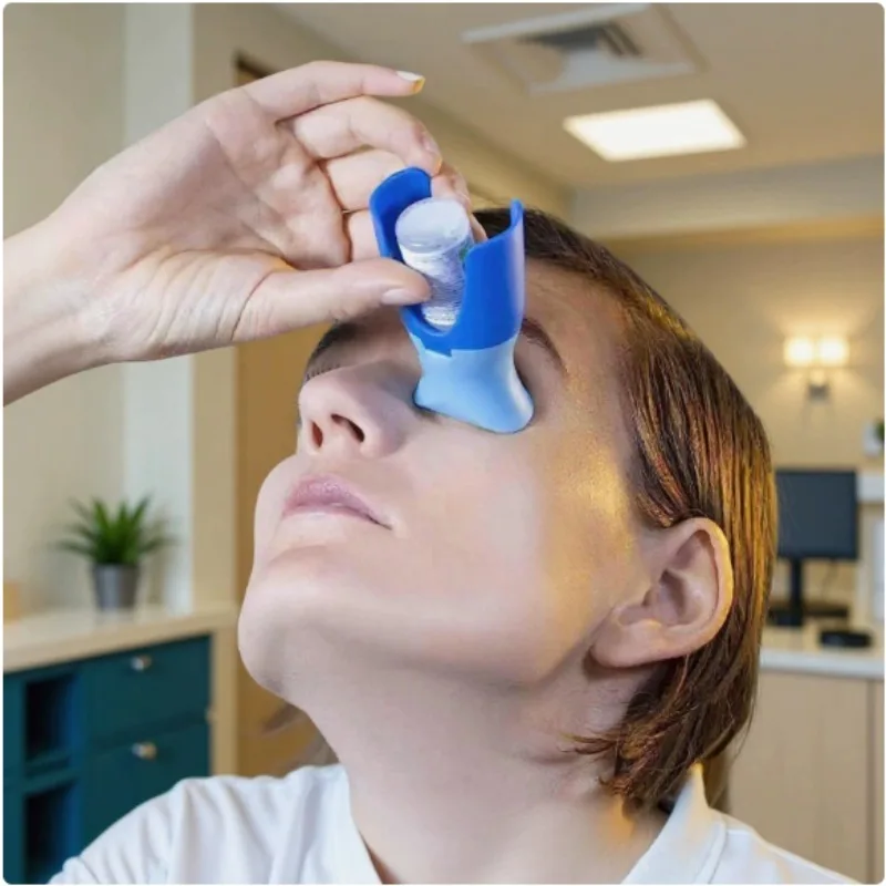 Ophthalmic Care Eye Drop Helper Universal Plastic Anti-prick Lazy Dripping Tool
Ophthalmic Care Eye Drop Helper Universal Plastic Anti-prick Lazy Dripping Tool