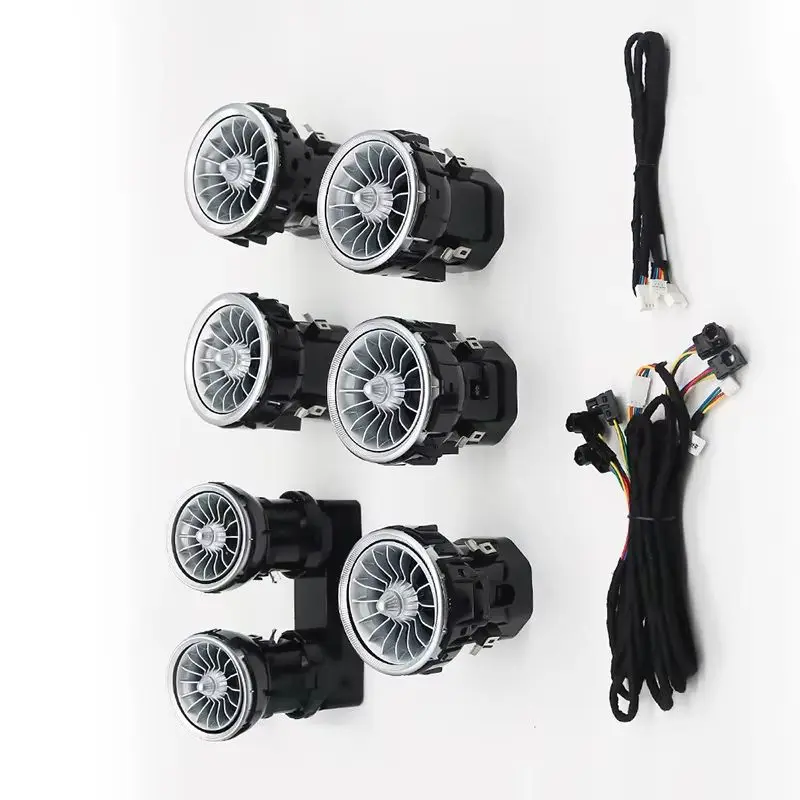 Air Conditioner Air Outlet Ambient Lamp AC Vent Outlet LED EQS New Style For Mercedes Benz C Class W205 C205 S205 GLC C253 X253
Air Conditioner Air Outlet Ambient Lamp AC Vent Outlet LED EQS New Style For Mercedes Benz C Class W205 C205 S205 GLC C253 X253