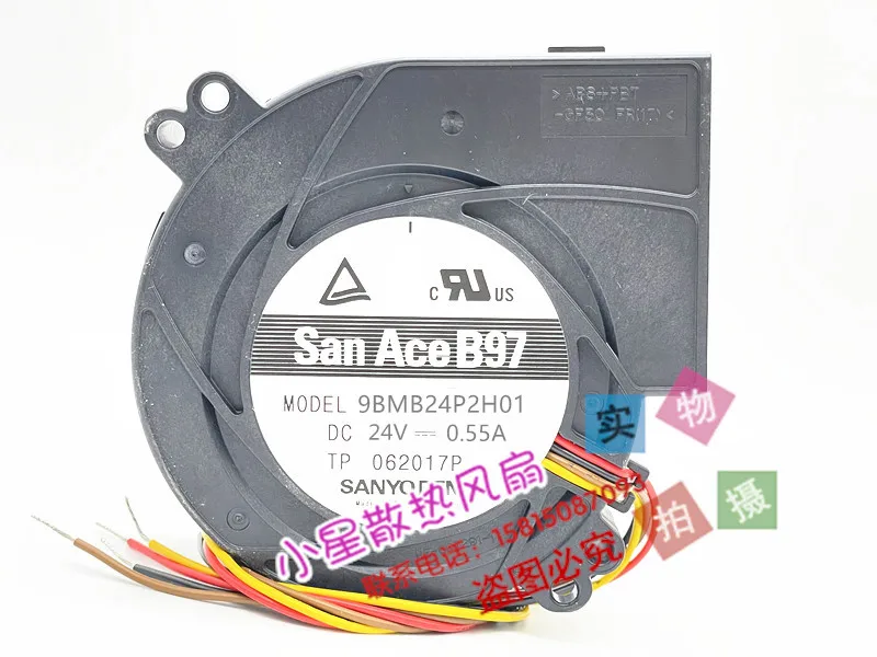 SANYO DENKI 9BMB24P2H01 DC 24 В 0,55 А 97x97x33 мм 4-проводной охлаждающий вентилятор для сервера
SANYO DENKI 9BMB24P2H01 DC 24 В 0,55 А 97x97x33 мм 4-проводной охлаждающий вентилятор для сервера