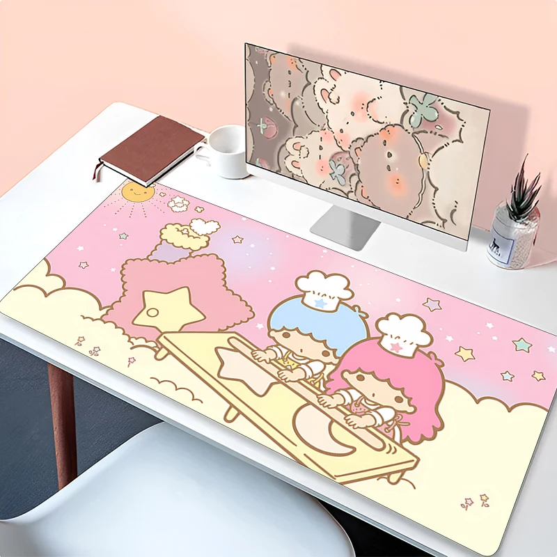 Kawaii Mouse Pad L-little Twin Star Kawaii Gaming Accessories Notbook Computer Speed Mini Pc Gamer Keyboard Desk Mat Mousepad
Kawaii Mouse Pad L-little Twin Star Kawaii Gaming Accessories Notbook Computer Speed Mini Pc Gamer Keyboard Desk Mat Mousepad
