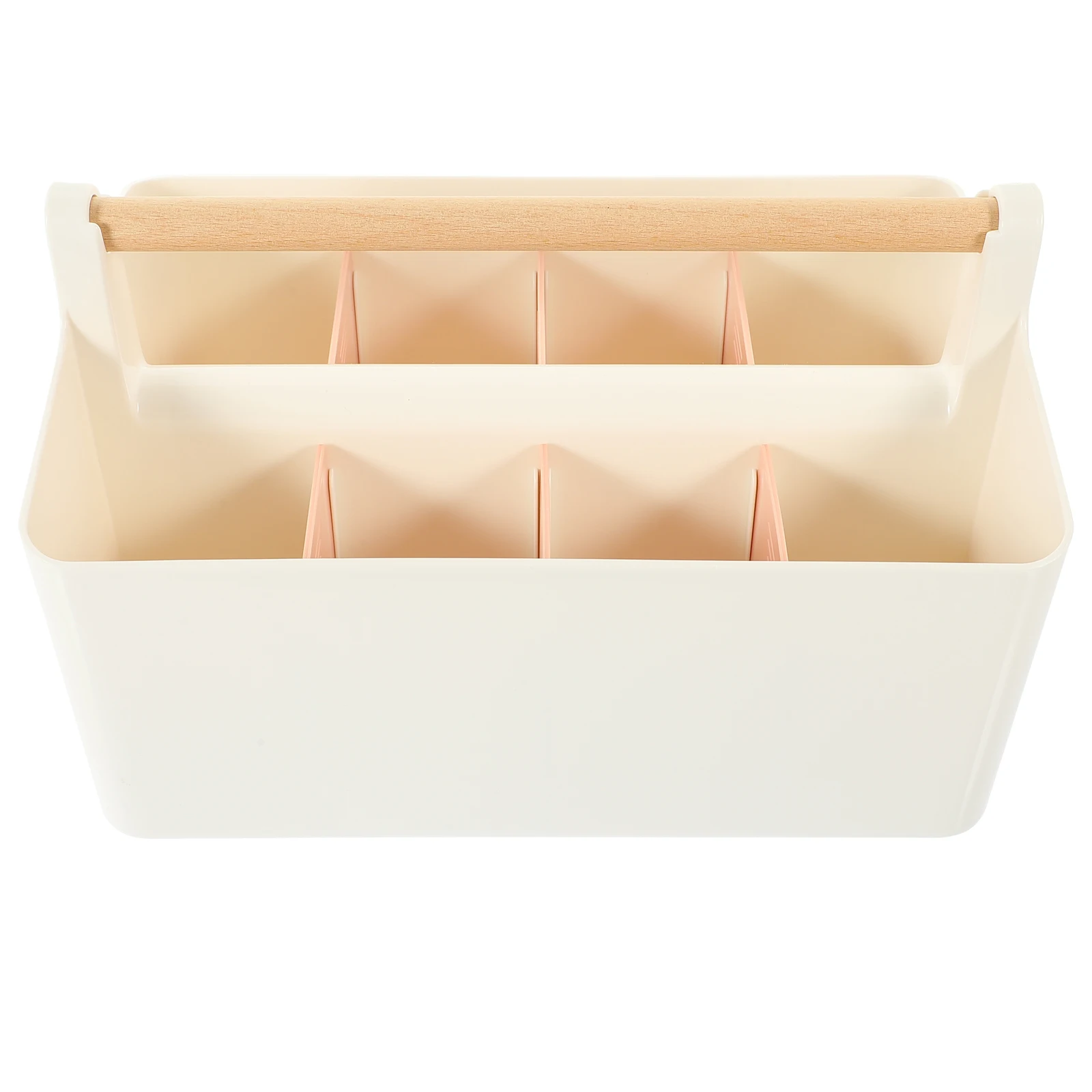 Desktop Organizer Stationery Plastic Storage Box Rounded Corner Multi-Grid Design for Office Supplies Remote Control Pen Holder
Desktop Organizer Stationery Plastic Storage Box Rounded Corner Multi-Grid Design for Office Supplies Remote Control Pen Holder