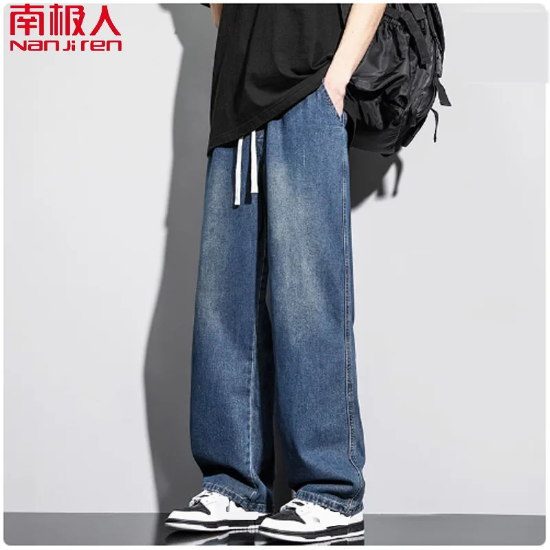 2025 New Streetwear Loose Jeans for Men Korean Fashion Loose Straight Vintage Wide Leg Denim Pants Mens Baggy Jeans Men Clothing
2025 New Streetwear Loose Jeans for Men Korean Fashion Loose Straight Vintage Wide Leg Denim Pants Mens Baggy Jeans Men Clothing