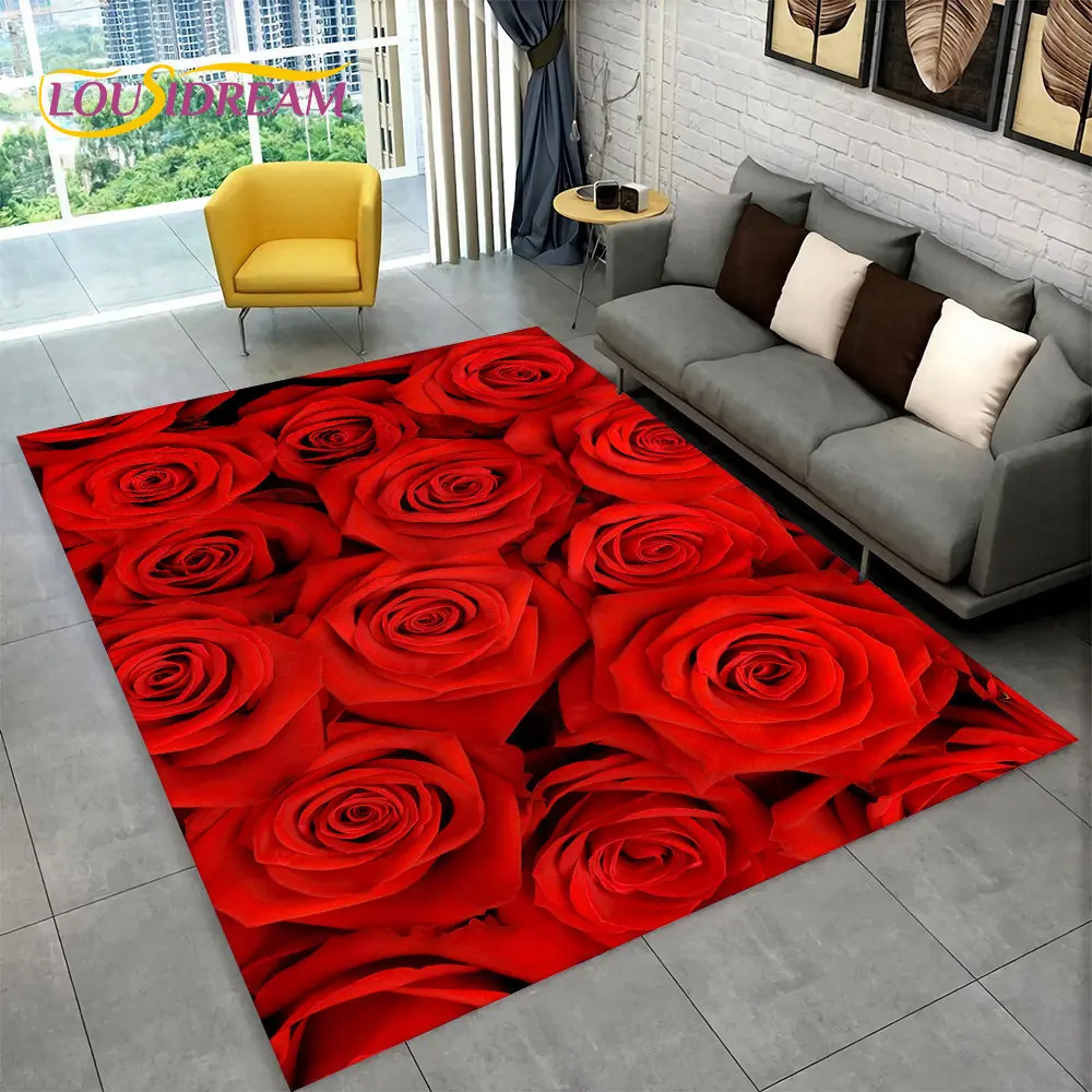 3D Nordic Luxury Flower Rose Area Rug Large,Carpet Rug for Home Living Room Bedroom Sofa Doormat Decor,Kids Non-slip Floor Mats
3D Nordic Luxury Flower Rose Area Rug Large,Carpet Rug for Home Living Room Bedroom Sofa Doormat Decor,Kids Non-slip Floor Mats