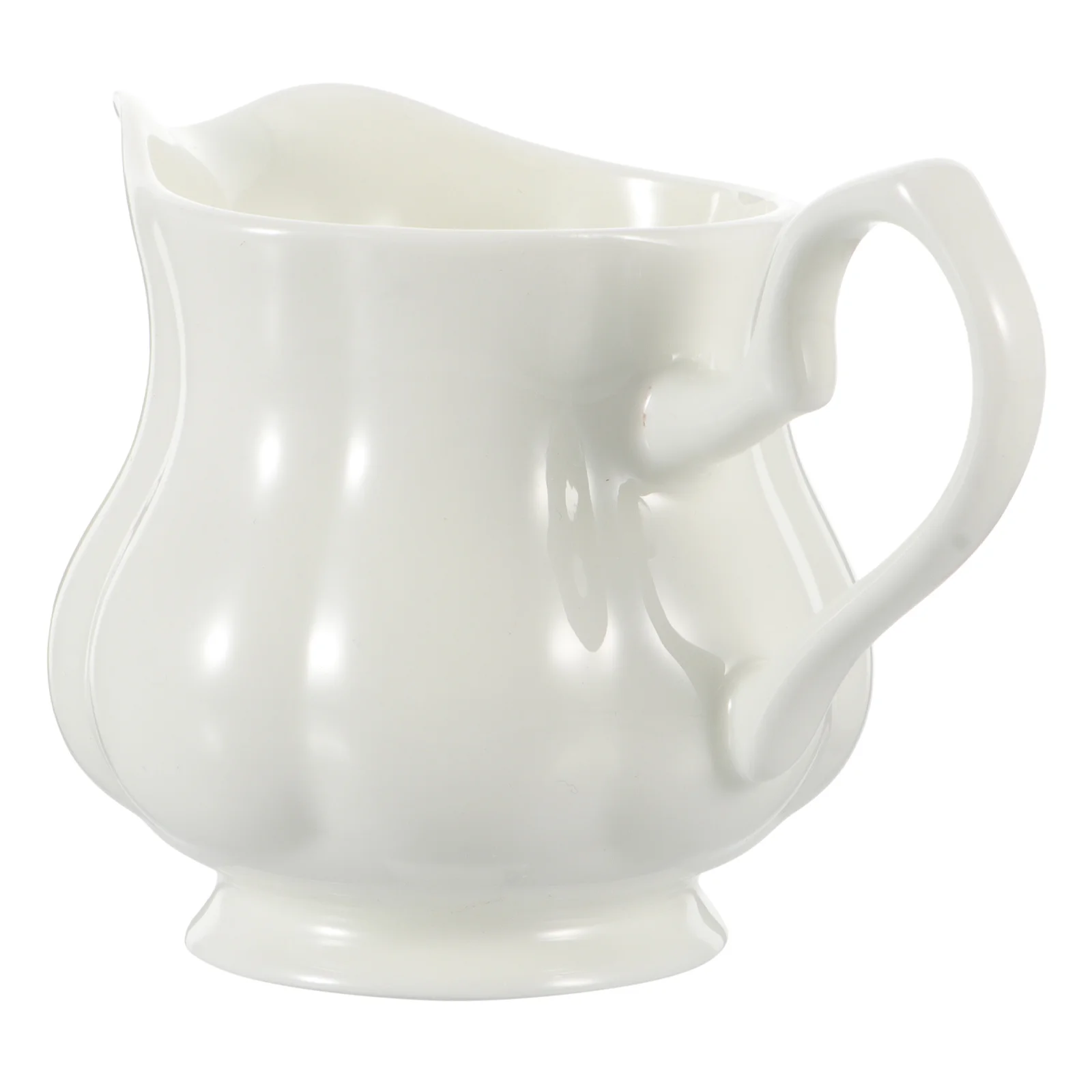 Pure White British Style Ceramic Creamer Jug Comfort Grip Handle for Serving Salad Dressings Syrup Gravies Milk Coffee Kitchen
Pure White British Style Ceramic Creamer Jug Comfort Grip Handle for Serving Salad Dressings Syrup Gravies Milk Coffee Kitchen