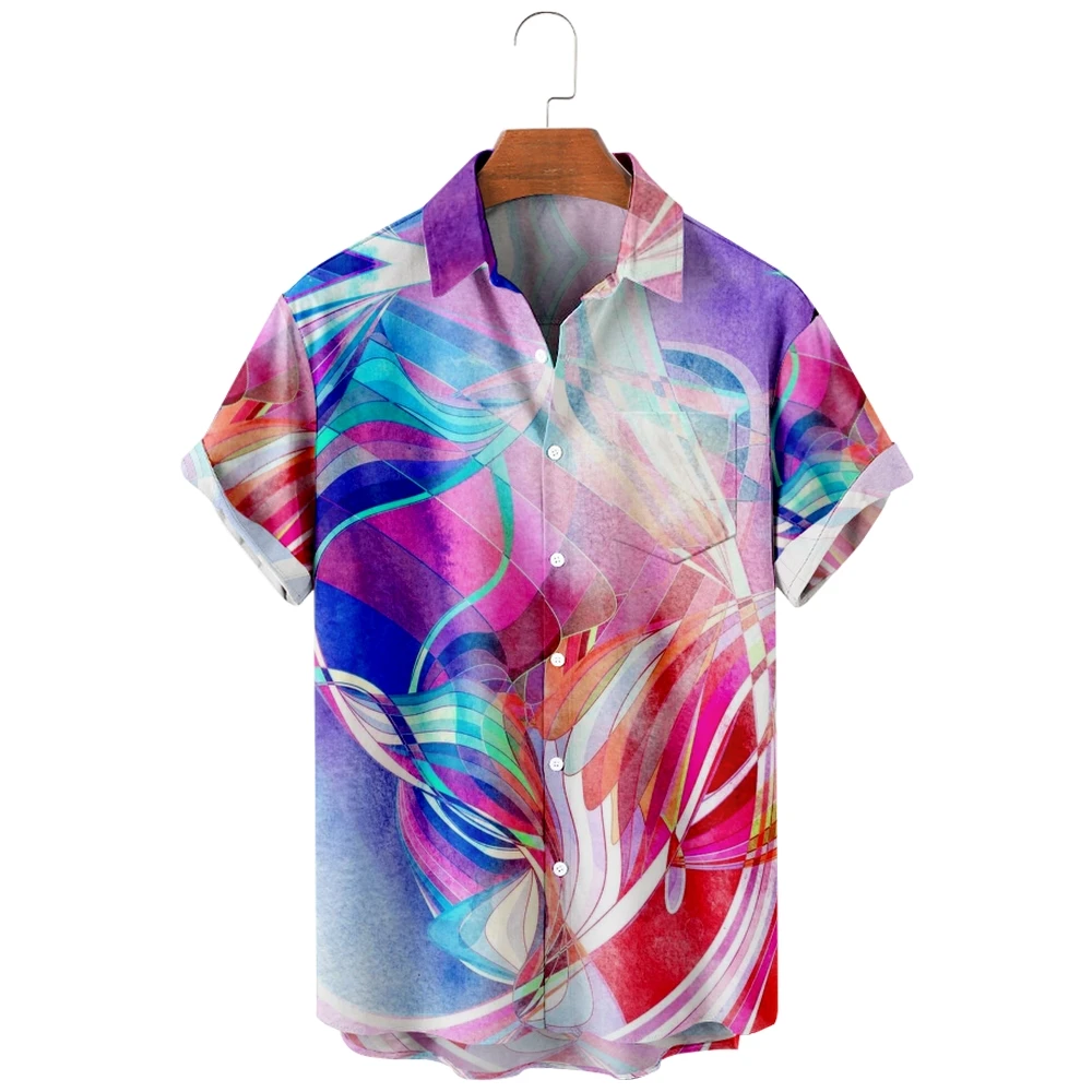 2022 new men's casual breathable short sleeve top fashion Lapel men's shirt Hawaii with beach Color Nebula
2022 new men's casual breathable short sleeve top fashion Lapel men's shirt Hawaii with beach Color Nebula