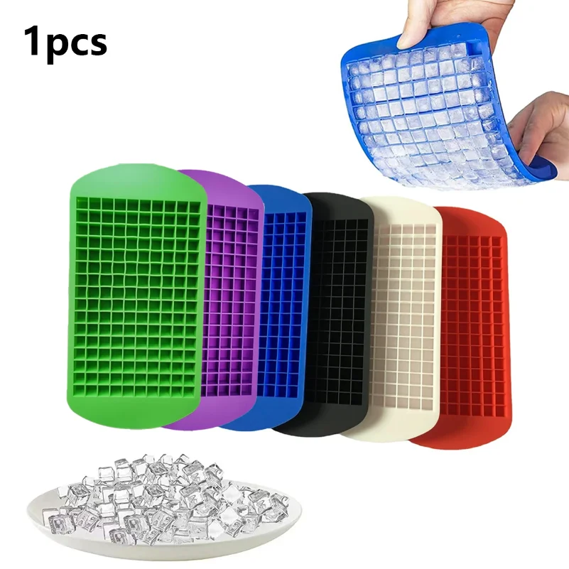 1 Piece Silicone Mini Ice Tray, 160 Ice Cube Molds, 1cm Small Ice Cubes, Summer Home Ice Tray Mold
1 Piece Silicone Mini Ice Tray, 160 Ice Cube Molds, 1cm Small Ice Cubes, Summer Home Ice Tray Mold