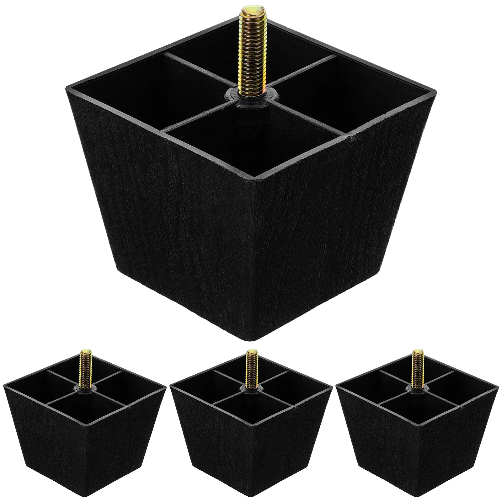 4 Pcs Foot Pads Square Furniture Legs Chair Replacement Coffee Sofa Feet for Couch 3 Inch
4 Pcs Foot Pads Square Furniture Legs Chair Replacement Coffee Sofa Feet for Couch 3 Inch