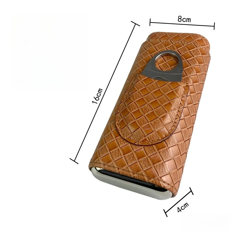 Дорожный набор сигар премиум-класса — футляр с текстурой крокодила с двойными металлическими колпачками, резаком и хьюмидором
Дорожный набор сигар премиум-класса — футляр с текстурой крокодила с двойными металлическими колпачками, резаком и хьюмидором