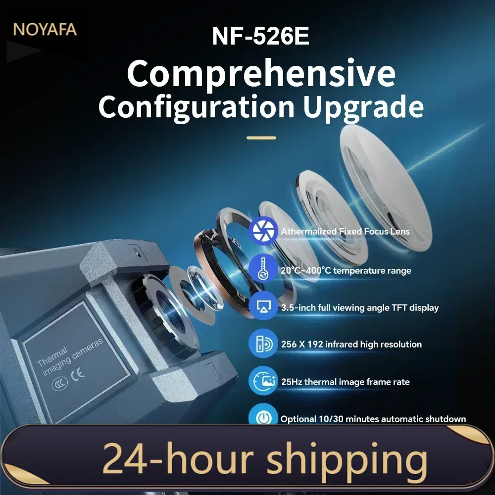 Noyafa NF-526E Инфракрасный тепловизор 256x192 Промышленный ручной тестовый термометр для ремонта тепловой камеры с подогревом пола
Noyafa NF-526E Инфракрасный тепловизор 256x192 Промышленный ручной тестовый термометр для ремонта тепловой камеры с подогревом пола