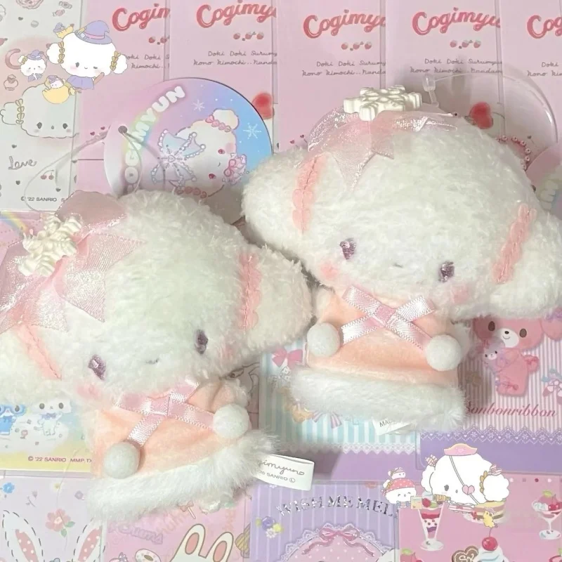 Cogimyun Snow Plush Toys Keychain Dreamy Snow Series Cartoon Sanrio Kogimyun Flower Stuffed doll bag Hanging Backpack Pendants
Cogimyun Snow Plush Toys Keychain Dreamy Snow Series Cartoon Sanrio Kogimyun Flower Stuffed doll bag Hanging Backpack Pendants