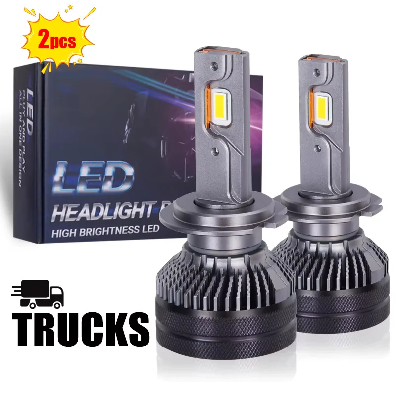 2 шт. автомобильные светодиодные лампы K5C 24В H7 H4 H1 для грузовиков, H11 4300K 6000K 110W 12-24V, светодиодные фары для грузовиков
2 шт. автомобильные светодиодные лампы K5C 24В H7 H4 H1 для грузовиков, H11 4300K 6000K 110W 12-24V, светодиодные фары для грузовиков