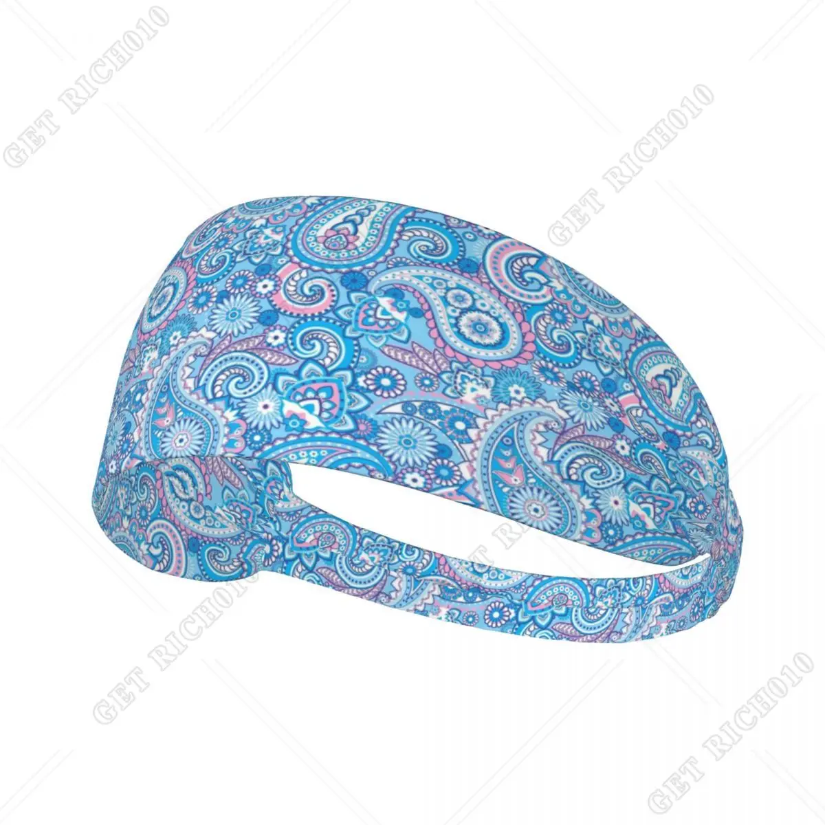 Light Blue Paisley Bandana Headband for Women with Elastic Yoga Headband Outdoor Hairband Headbands for Men
Light Blue Paisley Bandana Headband for Women with Elastic Yoga Headband Outdoor Hairband Headbands for Men