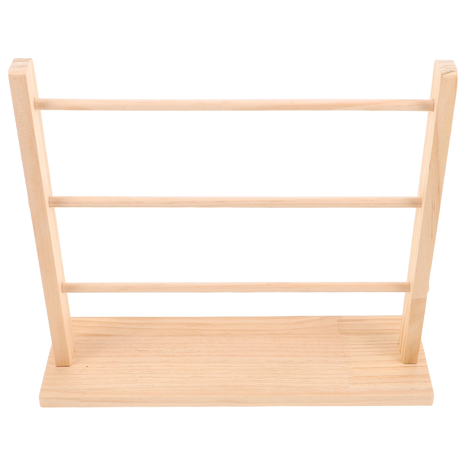 3-Tier Wooden Organizer Shelf For Craft Florist Shop Ribbon Storage Rack Washi Tape Holder Bangle Display Stand Cake Shop
3-Tier Wooden Organizer Shelf For Craft Florist Shop Ribbon Storage Rack Washi Tape Holder Bangle Display Stand Cake Shop