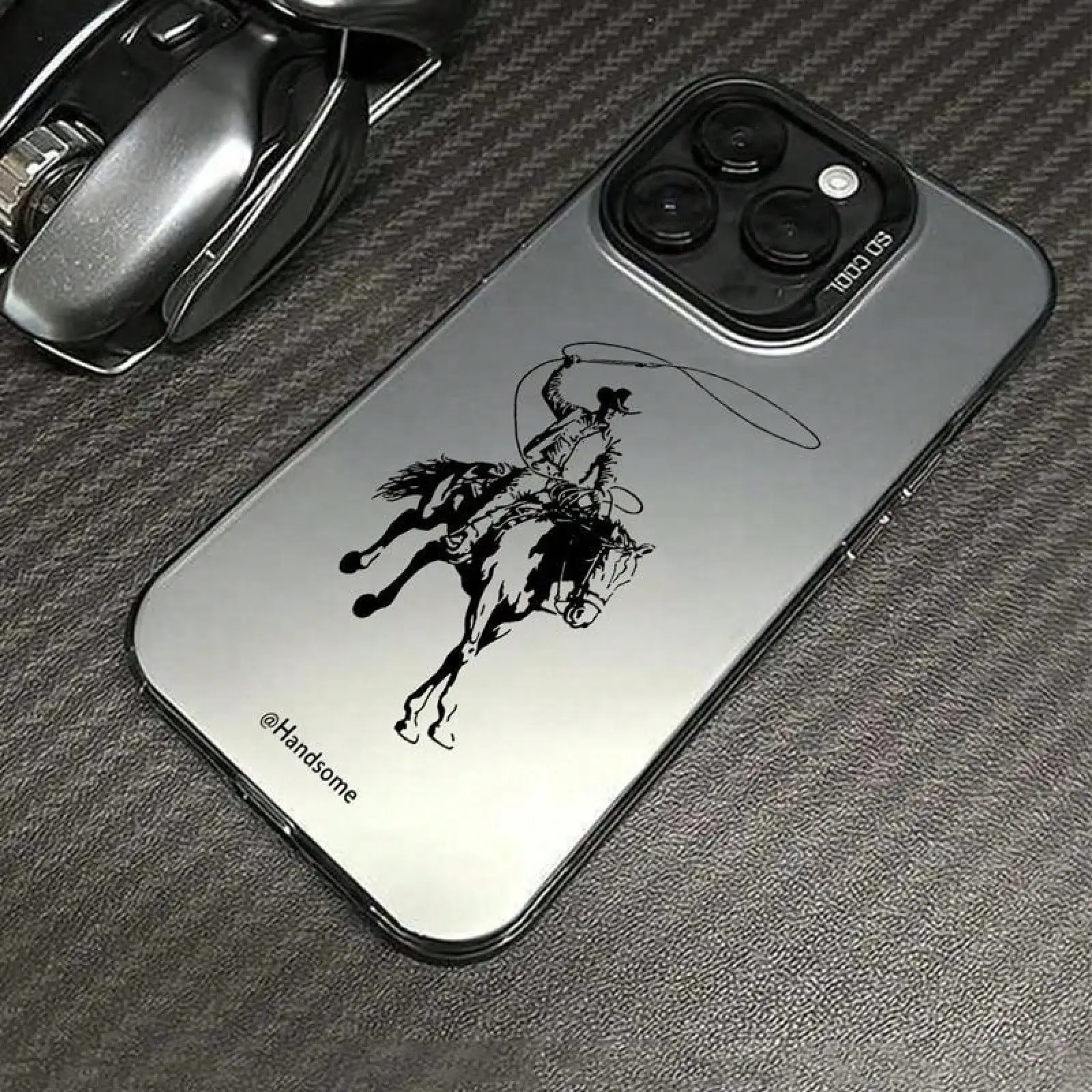 Cowboy Horse Pattern phone case for iPhone 16 15 14 13 12 11 Pro/ Max/Plus shock-proof rear cover anti-fingerprint
Cowboy Horse Pattern phone case for iPhone 16 15 14 13 12 11 Pro/ Max/Plus shock-proof rear cover anti-fingerprint