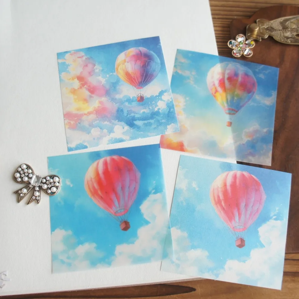 20 Sheet 2 Material Paper Sky and Hot Air Balloon Background Design Paper Gift Tag Gift Decoration Scrapbooking DIY Paper
20 Sheet 2 Material Paper Sky and Hot Air Balloon Background Design Paper Gift Tag Gift Decoration Scrapbooking DIY Paper