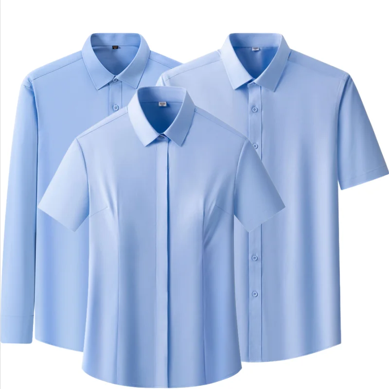 8XL Modal Men Shirt Long Sleeve Slim Fit High-end Blue White Work white Shirts Men Easy Care Long Sleeve Men Shirt Short Sleeve
8XL Modal Men Shirt Long Sleeve Slim Fit High-end Blue White Work white Shirts Men Easy Care Long Sleeve Men Shirt Short Sleeve