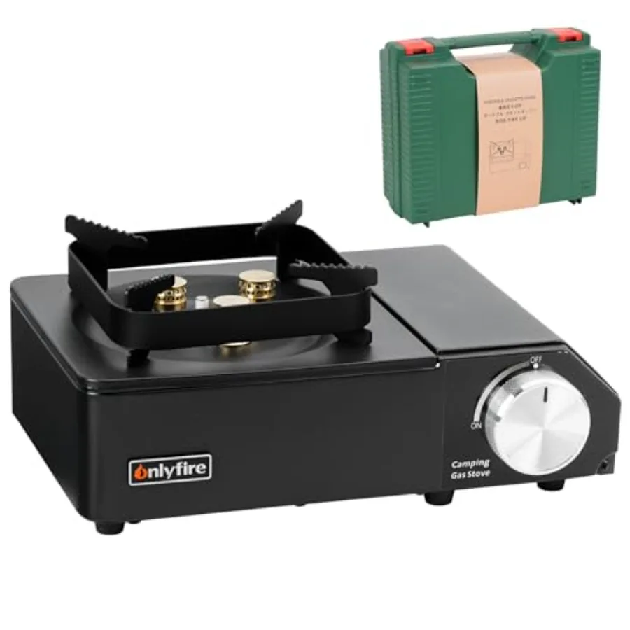 Butane Gas Stove with Carrying Case, Portable Camping Stove Precise Heat Control, Camp Stove for Patio Cooking Camping Hiking R
Butane Gas Stove with Carrying Case, Portable Camping Stove Precise Heat Control, Camp Stove for Patio Cooking Camping Hiking R
