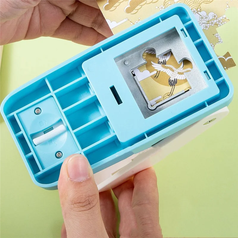 AU61-1 PCS Puzzle Punch Blue & White Metal+Plastic For Personalized Jigsaw Puzzle Custom Photo Puzzle Making Tool
AU61-1 PCS Puzzle Punch Blue & White Metal+Plastic For Personalized Jigsaw Puzzle Custom Photo Puzzle Making Tool