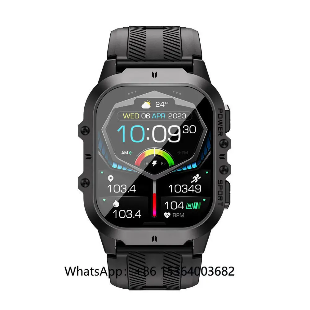 TJXL-уличные умные часы C26 для мужчин, водонепроницаемые, 1,96-дюймовый HD Amoled-экран, 100+ спортивных прочных умных часов C26 для мужчин Wild Adve
TJXL-уличные умные часы C26 для мужчин, водонепроницаемые, 1,96-дюймовый HD Amoled-экран, 100+ спортивных прочных умных часов C26 для мужчин Wild Adve