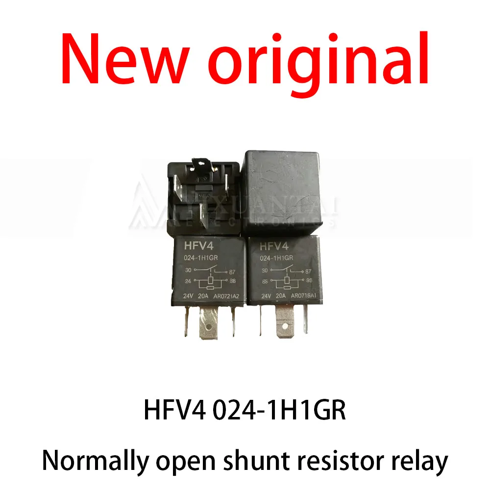 10Pcs/Lot New original HFV4 024-1H1GR Normally open shunt resistor relay
10Pcs/Lot New original HFV4 024-1H1GR Normally open shunt resistor relay